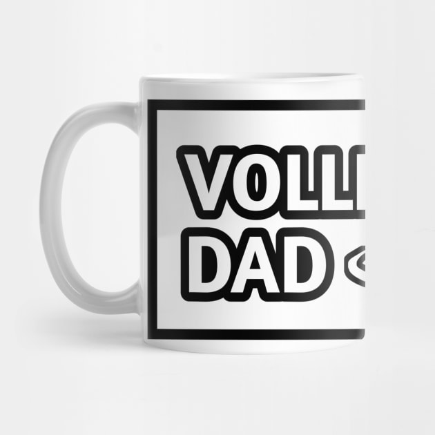 Volleyball dad , Gift for Volleyball players With Mustache by BlackMeme94